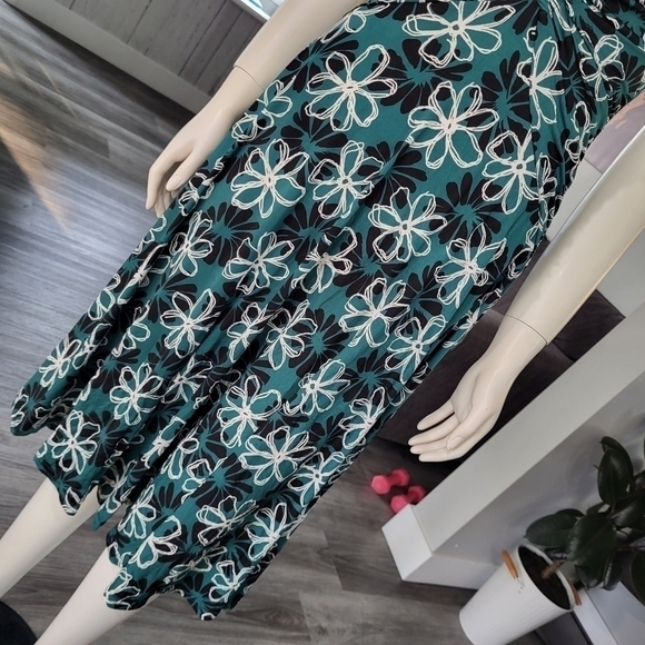 EGERIE PARIS - Floral Midi dress - Picture 6 of 9